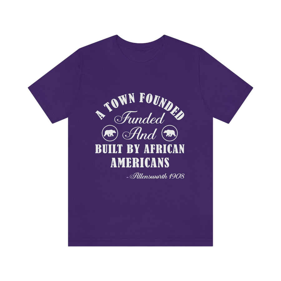 Founded w/Bears-Unisex Jersey Short Sleeve Tee